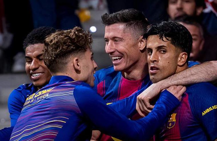 Barcelona vừa hạ Atletico Madrid với tỷ số sát nút 2-1